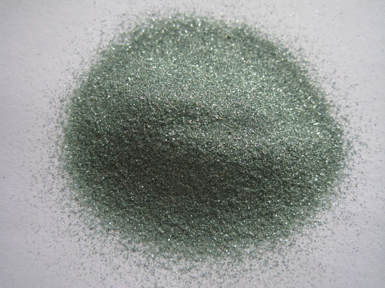 Green silicon carbide grain size sand